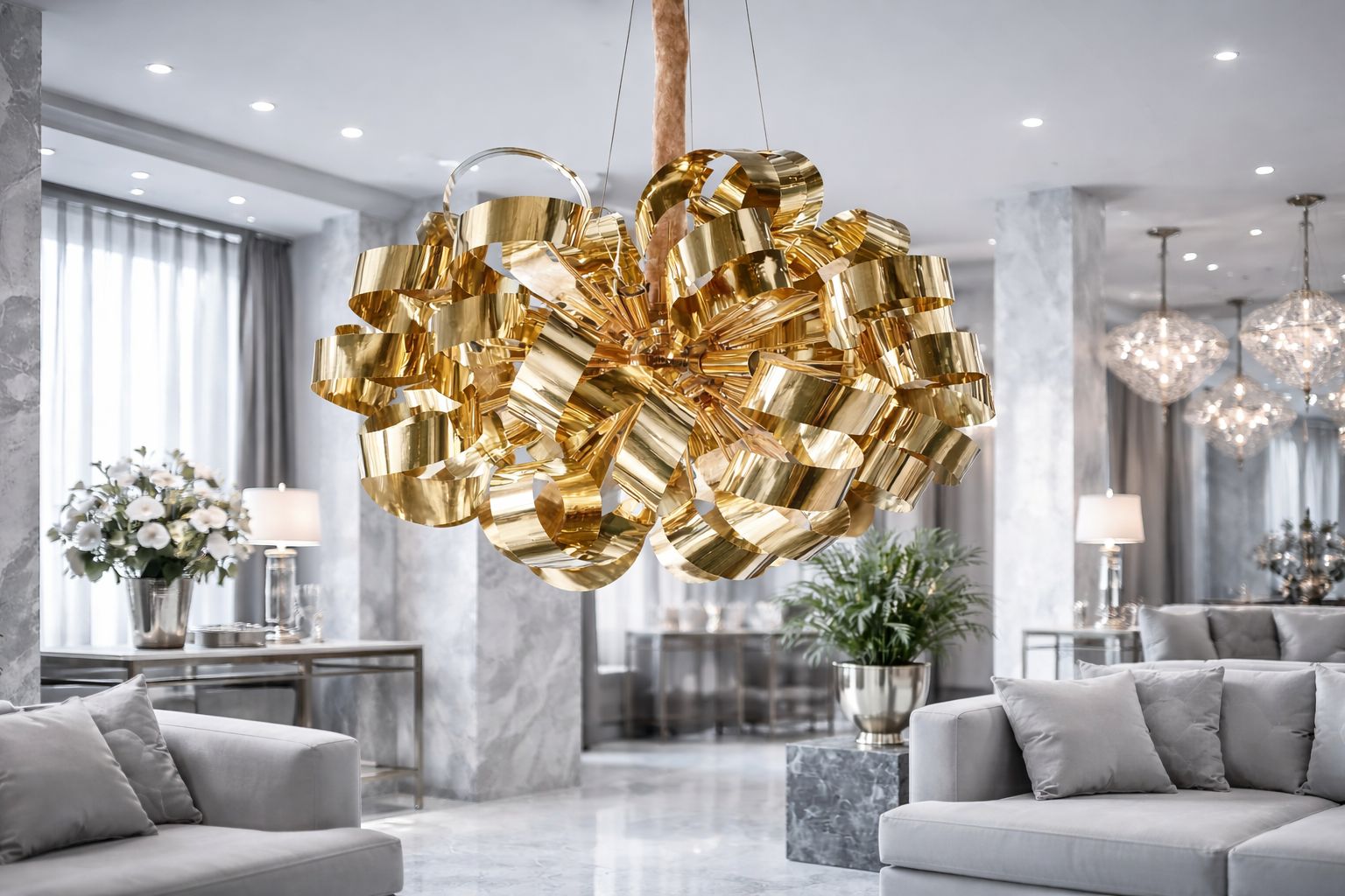 Residential LED ceiling lights